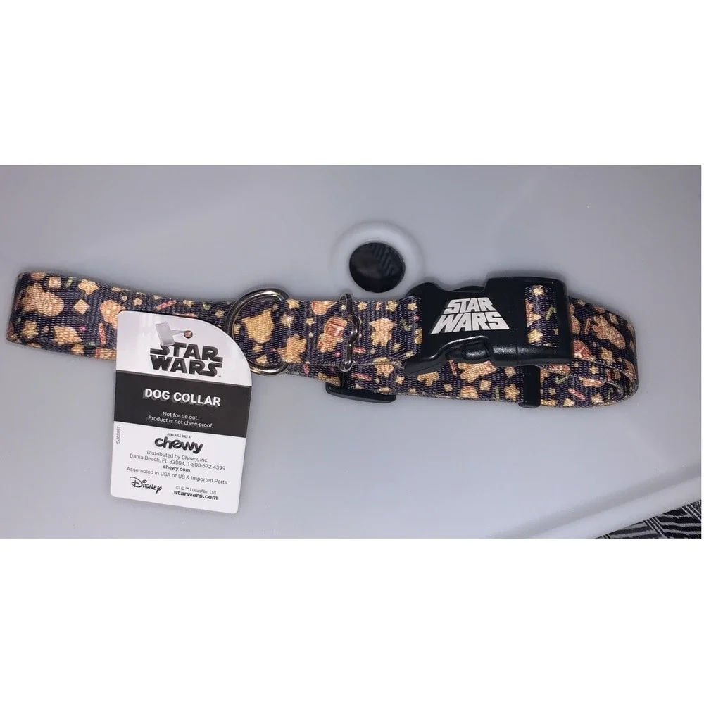 Star Wars Gingerbread Dog Collar‎ 18 -26 Inch Neck